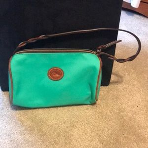 Teal Dooney & Bourke Small Barrel Purse